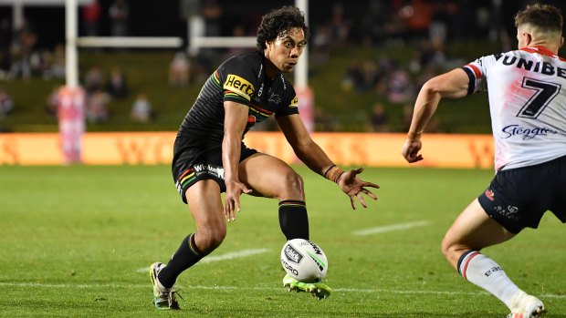 Jarome Luai was instrumental for the Panthers on Friday night, even as his halves partner Nathan Cleary grabbed a hat-trick.