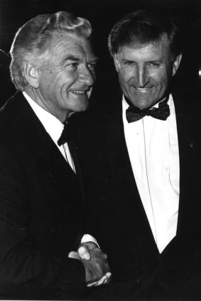 Bob Hawke and John Brown.