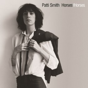 The cover of Patti Smith's Horses album was shot by Robert Mapplethorpe.