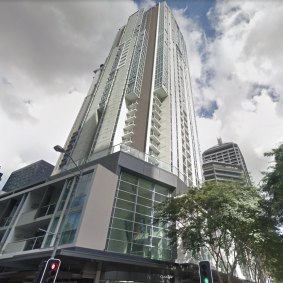 Oaks Festival Towers on Albert Street in Brisbane City.
