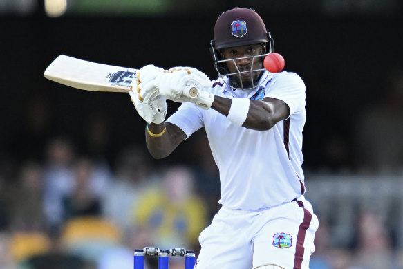 Kavem Hodge led the West Indies’ fightback.