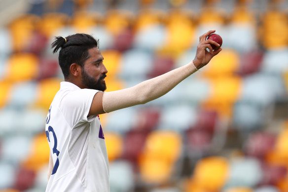 A star is born: India's Mohammed Siraj. 