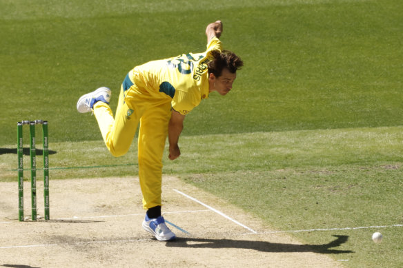 Lance Morris made his international debut for Australia last Friday.