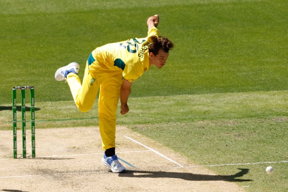 Lance Morris made his international debut for Australia last Friday.