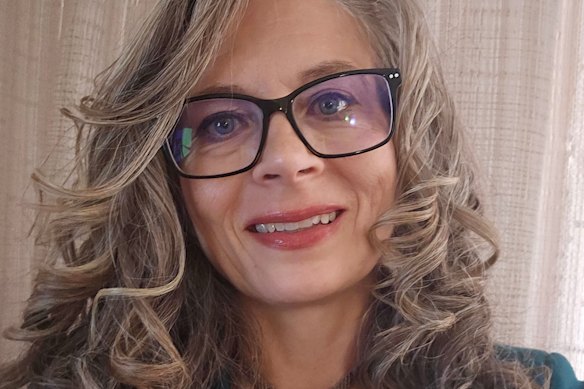 Cheryl Bawtinheimer (nee Hope), who escaped from the Plymouth Brethren Christian Church after years of alleged sexual abuse.