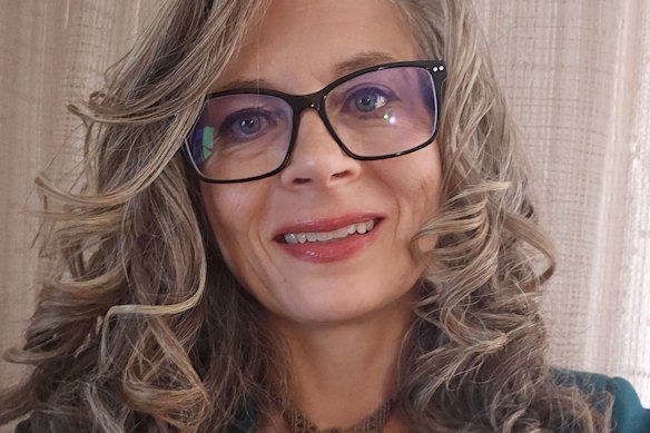 Cheryl Bawtinheimer (nee Hope), who escaped from the Plymouth Brethren Christian Church after years of alleged sexual abuse.