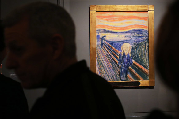 Leon Black loaned The Scream to the Museum of Modern Art.