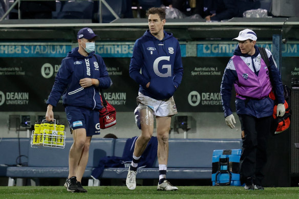 Jeremy Cameron will miss “several weeks” with a hamstring injury.
