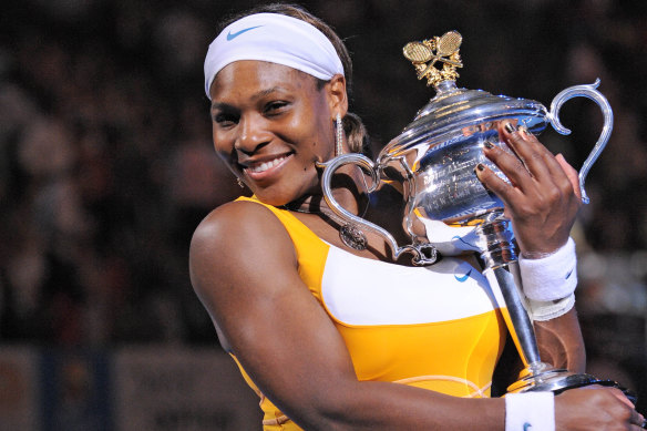 On January 30, 2010, Serena Williams defended her Australian Open title.