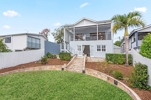 The median price for a house in Brisbane is $1 million - that’s $200,000 for a 20 per cent deposit. This East Brisbane home sold for $2.3 million. 
