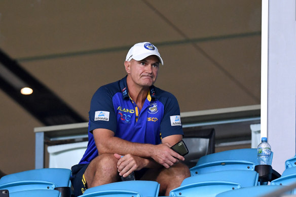 Eels coach Brad Arthur has never worked harder while in isolation.