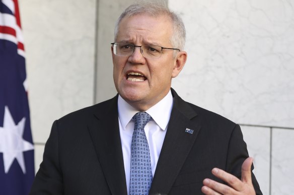 Prime Minister Scott Morrison wants states to stick to the plan to get vaccination rates up to lift lockdowns.