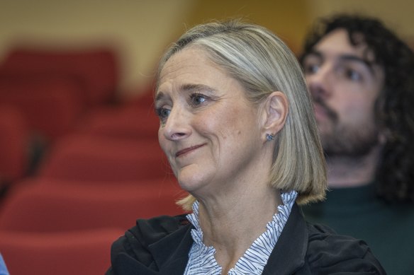 Sophie Torney has campaigned on more accountability from the council over the Kew Recreation Centre collapse.