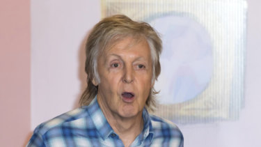 Paul McCartney has recorded a lost John Lennon song with Ringo Starr.
