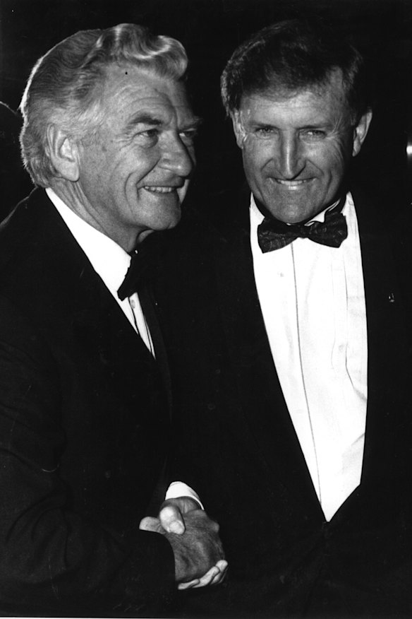 Bob Hawke and John Brown.