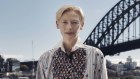 Tilda Swinton in Sydney in her role as ambassador for Chanel.