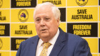 Mineralogy boss Clive Palmer.