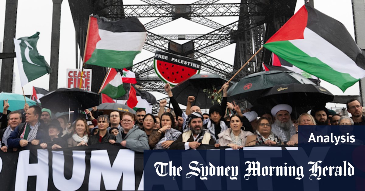Despite worst fears and weather, this was the day Sydney took a stand for humanity
