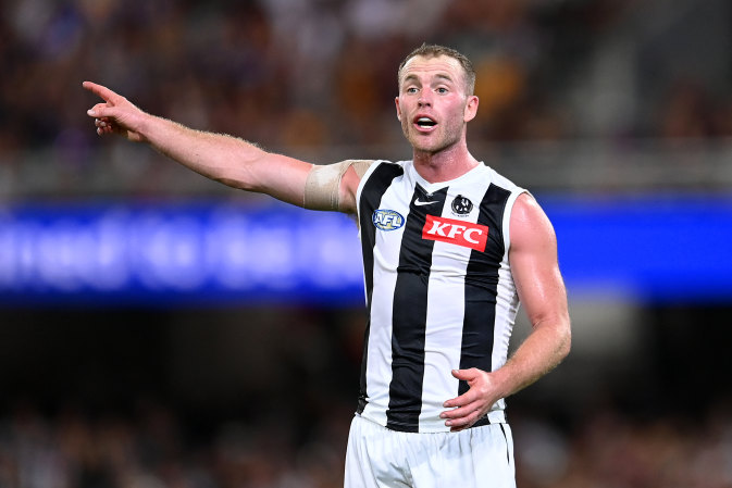 Tom Mitchell proves instrumental in Collingwood’s gutsy win over Lions