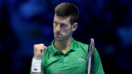 Novak Djokovic is due to touch down in Adelaide on Tuesday.