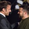 Emmanuel Macron has been a stalwart ally of President Volodymyr Zelensky after his attempts at trying to dissuade Putin from invading in 2022 failed.