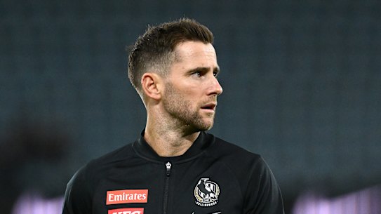 Jeremy Howe, de Collingwood, foi descartado.