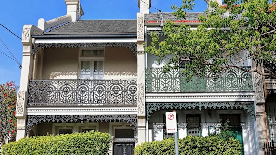 Paddington terraces.