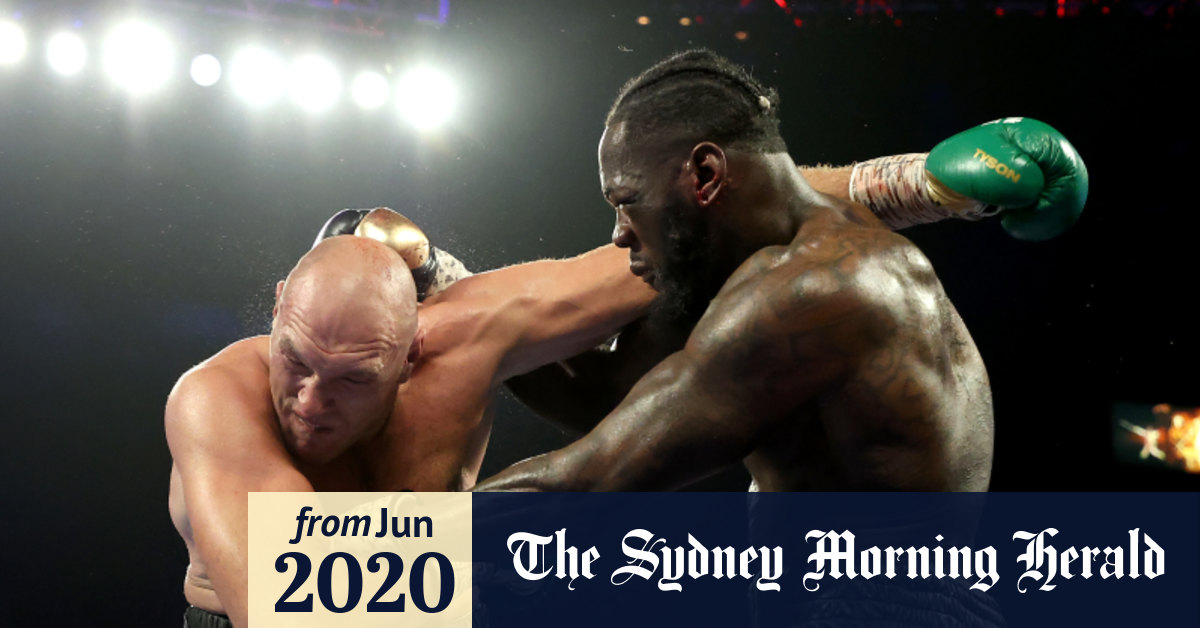 Boxing 2020 Tyson Fury Deontay Wilder Iii Could Be Staged At Bankwest Stadium In Sydney On Boxing Day