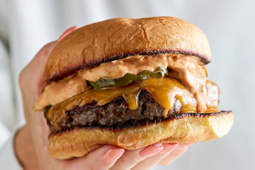 Cheeseburger from Meatsmith by Andrew McConnell and Troy Wheeler.