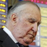 Bill Waterhouse at Rosehill in September 2009. He retired as a bookmaker the following year.