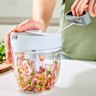 Kmart's inexpensive pull chopper.