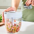 Kmart's inexpensive pull chopper.