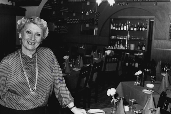 Doreen Orsatti at Chianti at 444 Elizabeth Street, Surry Hills.