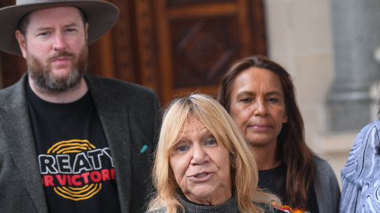 First Peoples’ Assembly of Victoria co-chair Aunty Geraldine Atkinson.