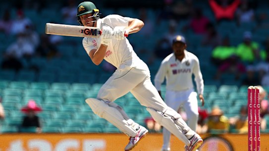 Cameron Green has made his mark with the bat but is yet to take a Test wicket.