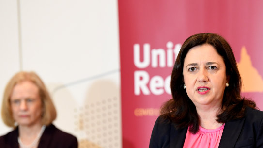 Queensland Premier Annastacia Palaszczuk.