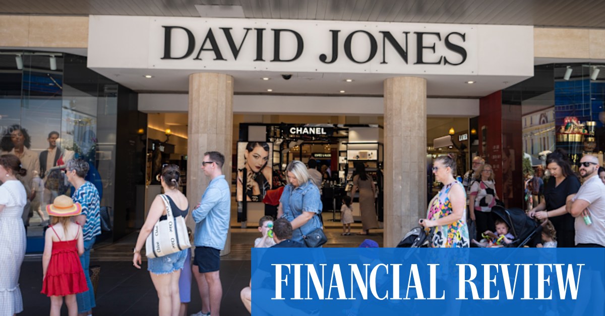 afr.com - Grace Lagan - Sliding retail profits, weak borrowing signal consumer spending slowdown