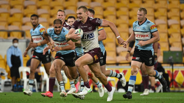 Tom Trbojevicâ€™s performance against the Sharks on Monday night reminded me of the under-6s.
