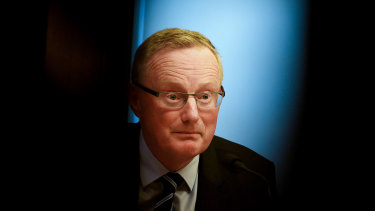 Reserve Bank Governor Philip Lowe on Friday. 