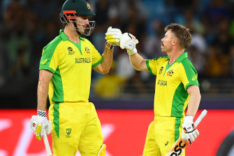 David Warner and Mitch Marsh fired Australia to victory over New Zealand.