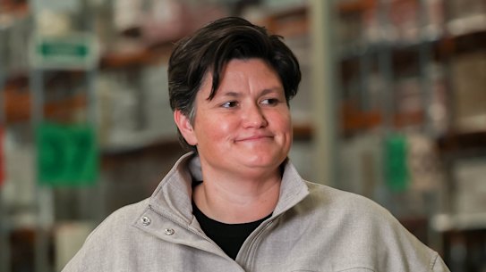 ACTU president Emma Kingdon 