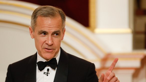 Bank of England governor Mark Carney.
