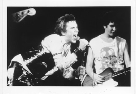 The Sex Pistols shortly before their breakup in 1978. 