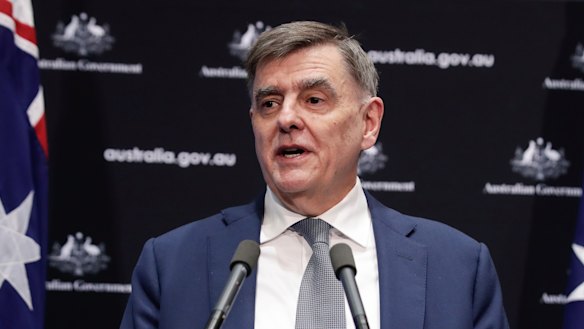 Chief Medical Officer Brendan Murphy.