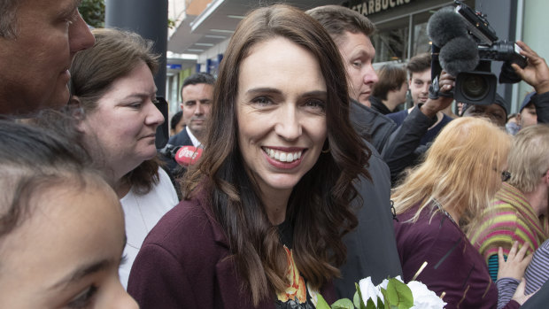 Jacinda Ardern looks set to win New Zealand's election on Saturday. 