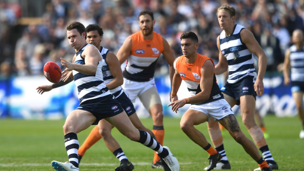 Patrick Dangerfield could face match review scrutiny following the Cats loss to GWS.