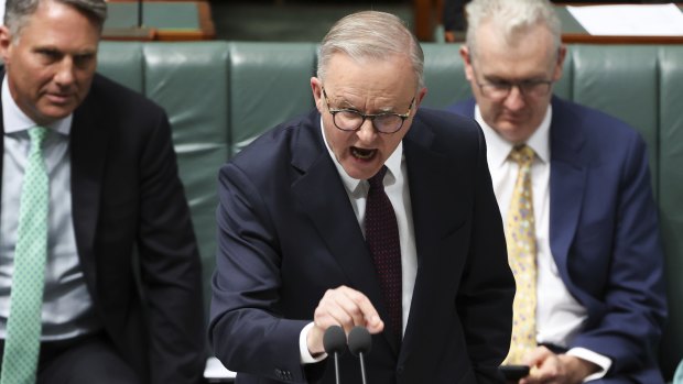 Backflips: Prime Minister Anthony Albanese on Wednesday reversed Labor’s long-standing opposition to automatic jail time for terrorists and people displaying Nazi symbols.