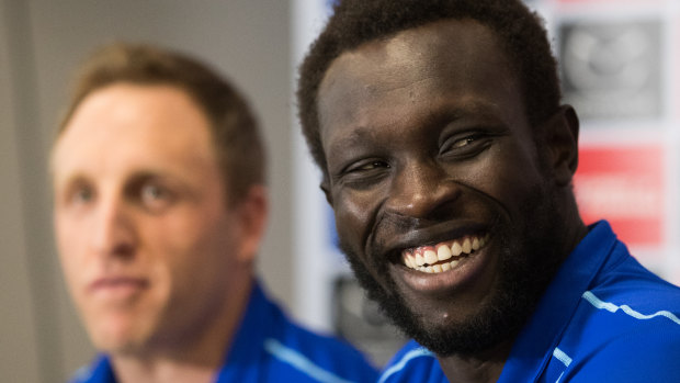 Stepping things up: Majak Daw.