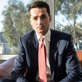 Credit Clear co-founder Lewis Romano is courting model Montana Cox