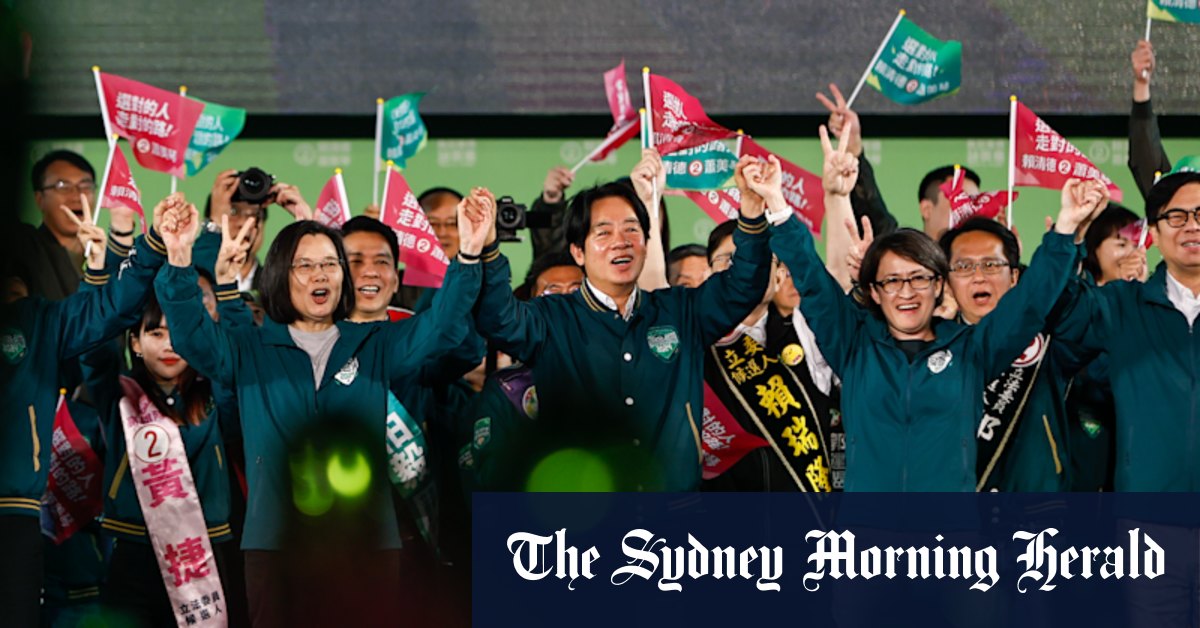 Taiwan's government wins a third term, delivering a blow to Beijing's ambitions for the democratic island - Vimarsana News